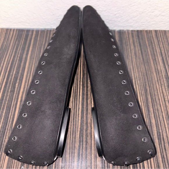 M. Gemi The Mina Women’s Loafer 39.5/US9 Black Suede Flats Made InItaly MSRP$348 - Picture 4 of 10